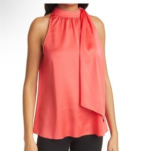 Ted Baker Elginn Sleveless Mock Sleveless blouse size 1